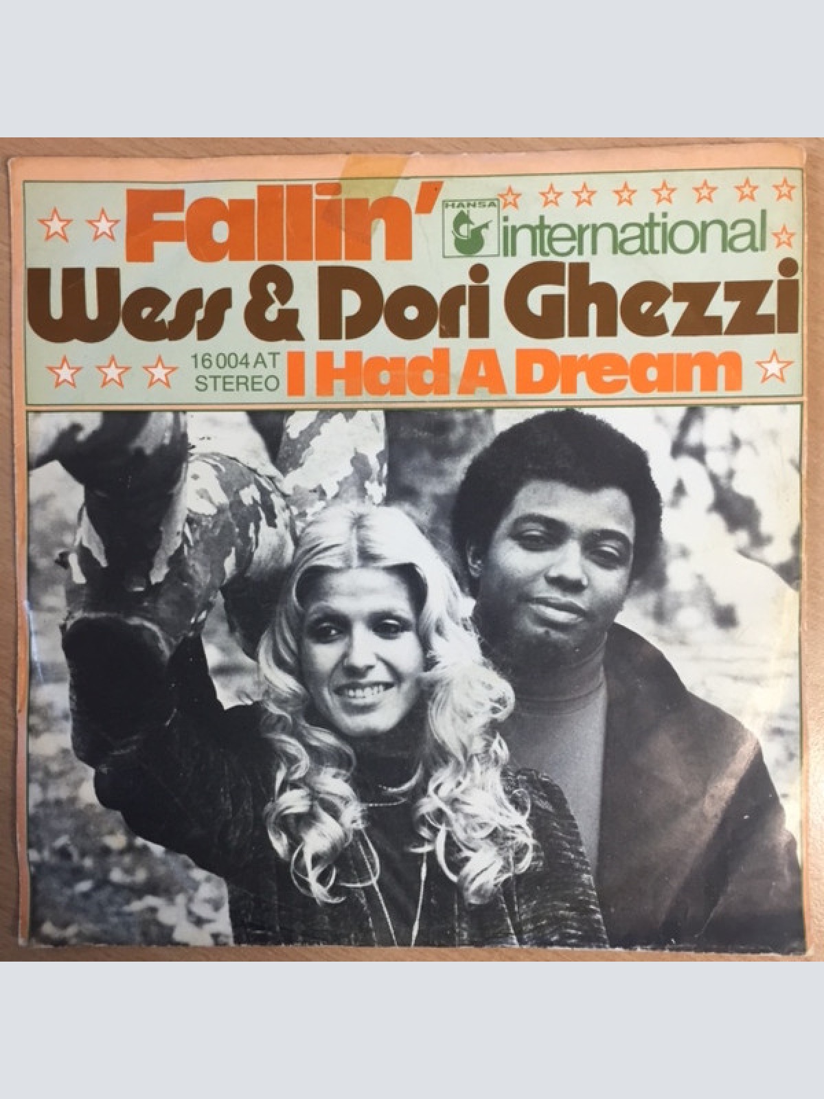 Vinyl / Wess And Dori Ghezzi - Fallin' / I Had A Dream