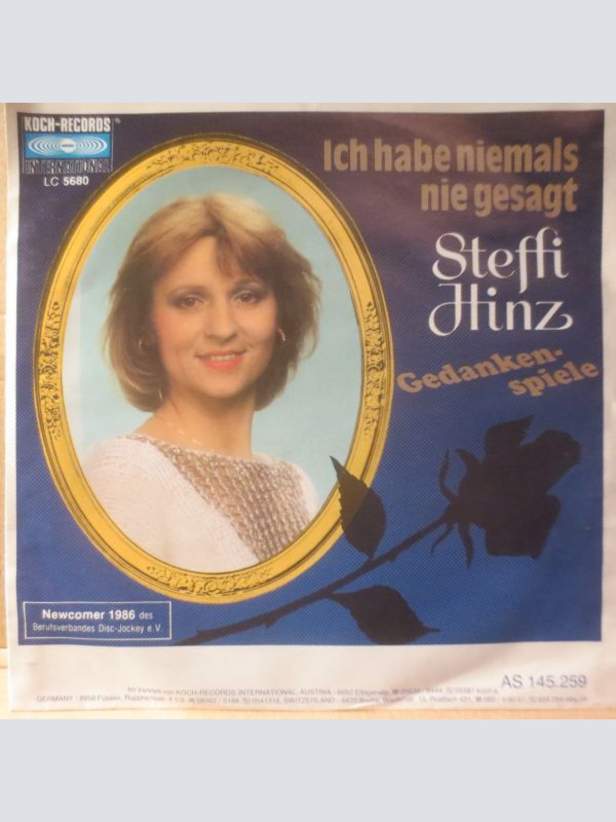 Vinyl / Steffi Hinz - Ich Habe Niemals Nie Gesagt