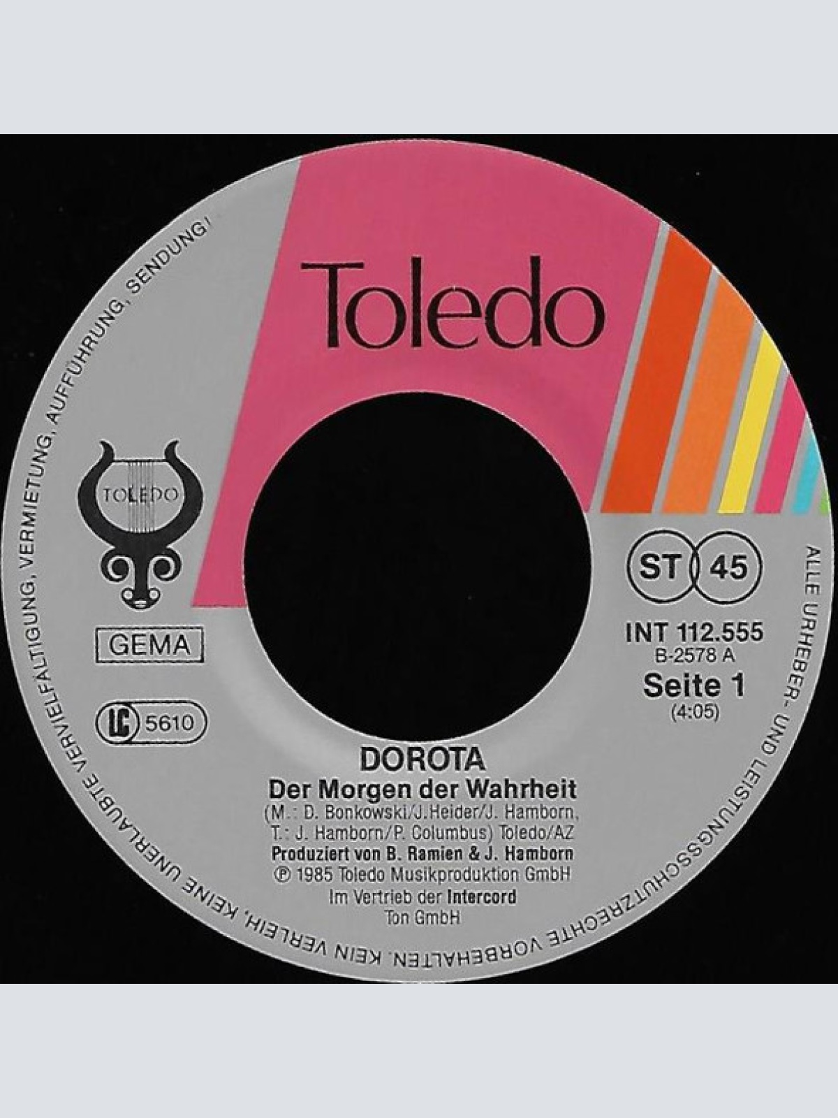 Vinyl / Dorota (3) - Der Morgen Der Wahrheit
