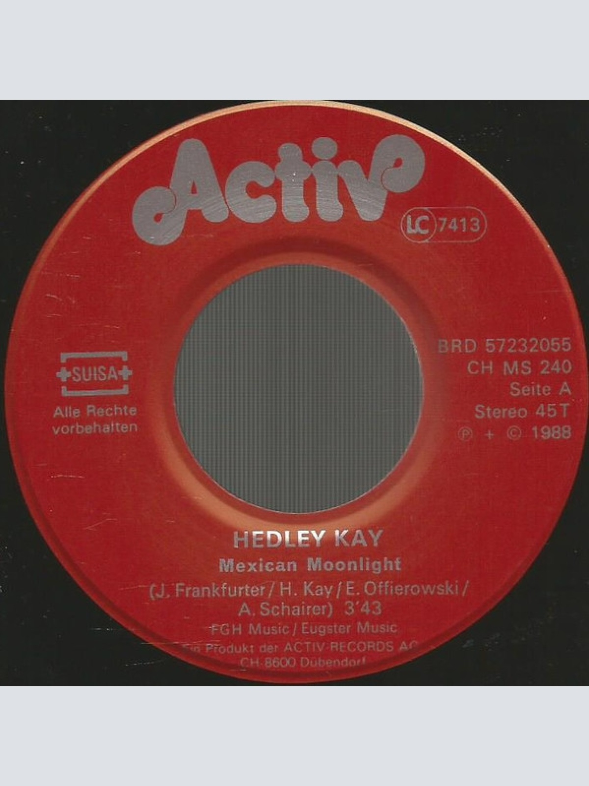 Vinyl / Hedley Kay - Mexican Moonlight