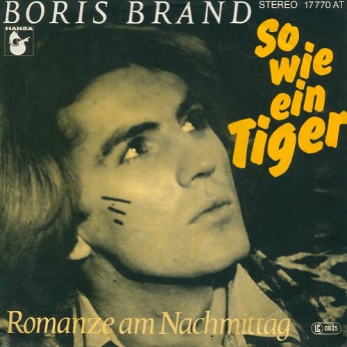 Vinyl / Boris Brand - So Wie Ein Tiger