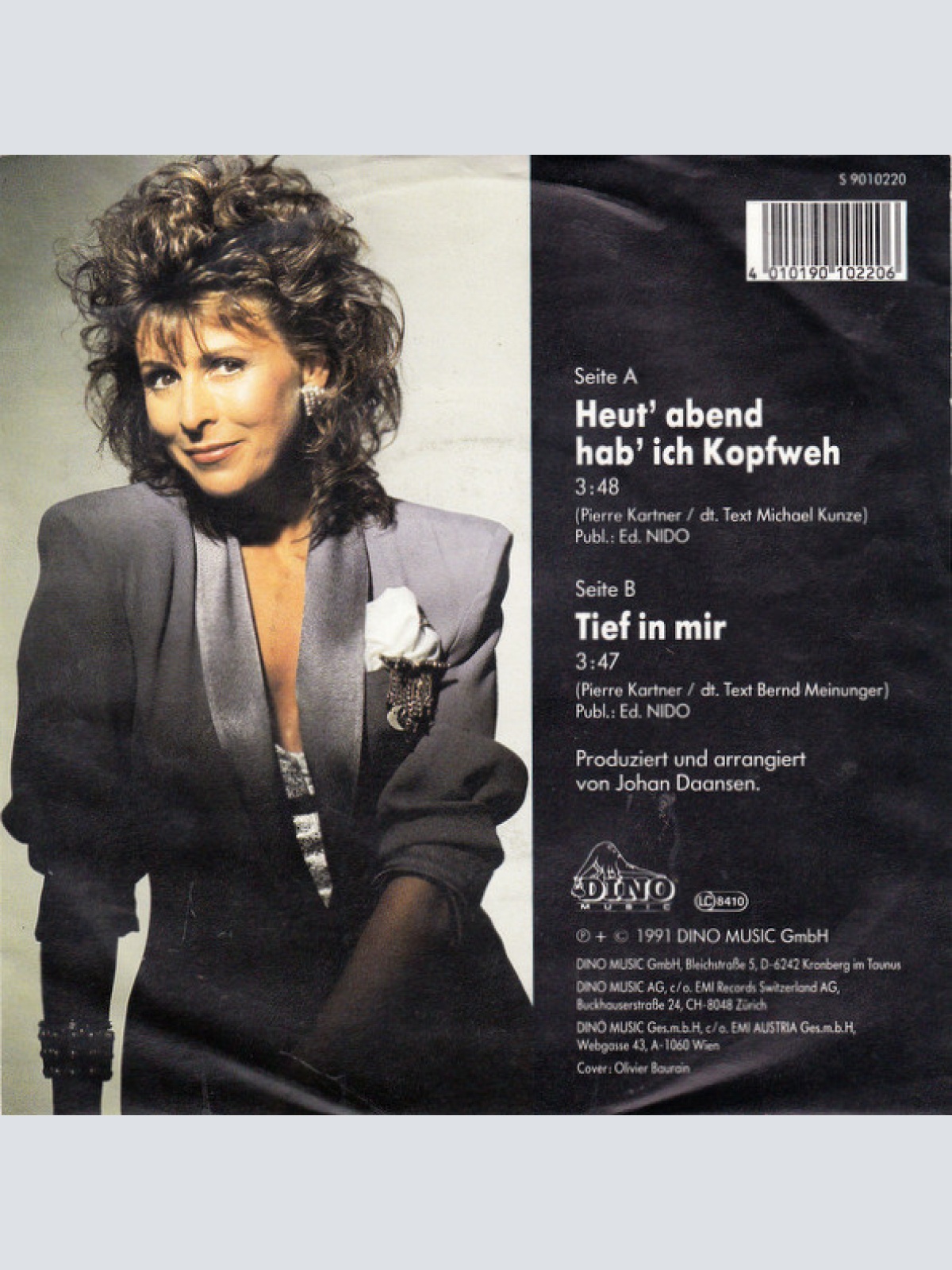 Vinyl / Ireen Sheer - Heut' Abend Hab' Ich Kopfweh