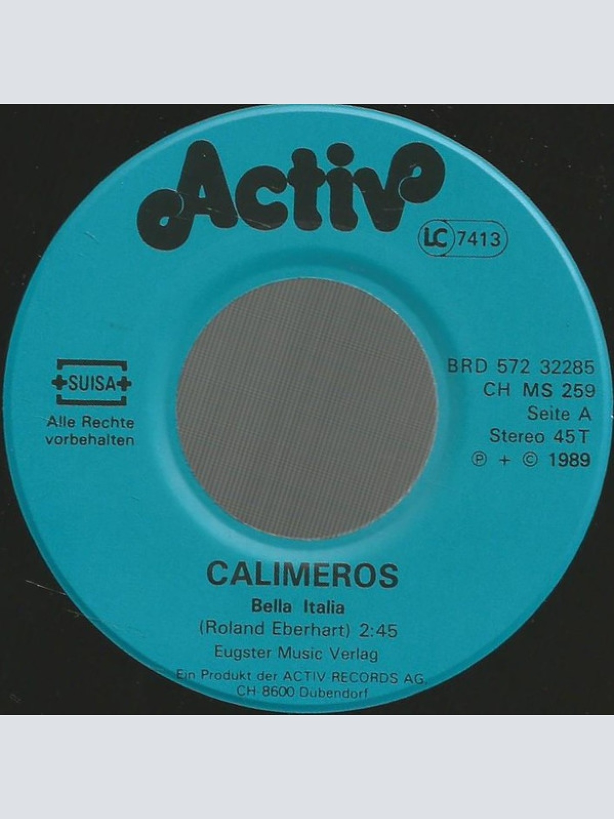 Vinyl / Calimeros - Bella Italia