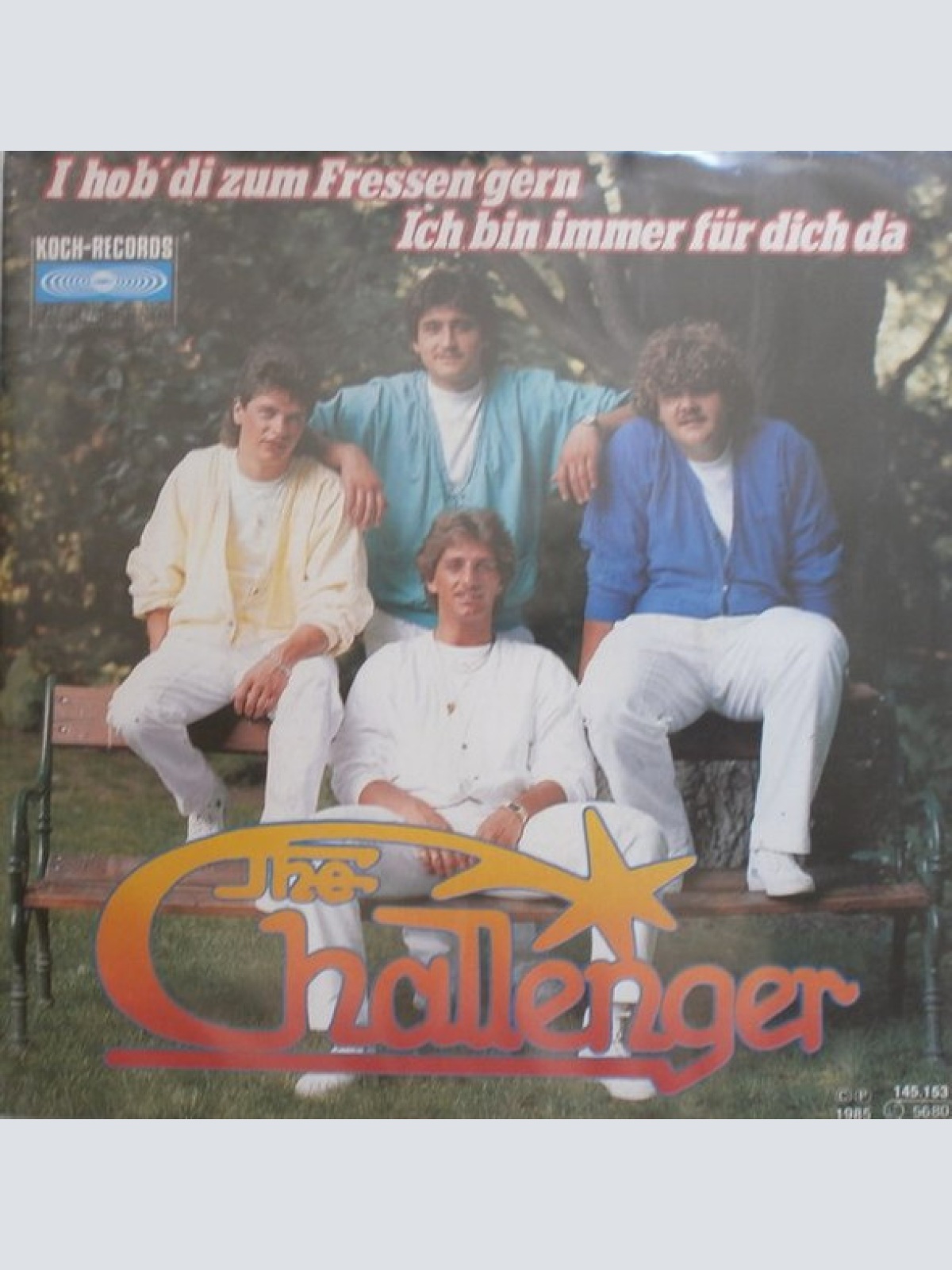 Vinyl / The Challenger (3) - I Hob' Di Zum Fressen Gern / Ich Bin Immer Für Dich Da