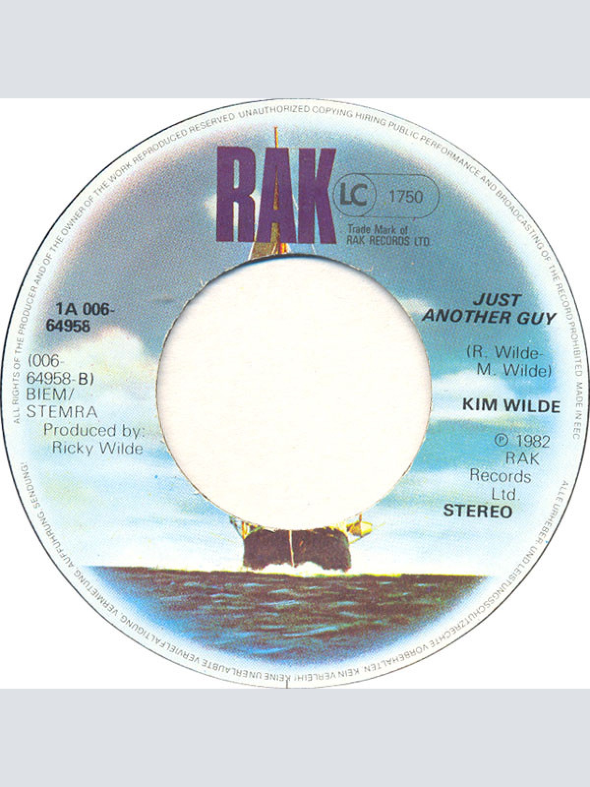 Vinyl / Kim Wilde - Child Come Away