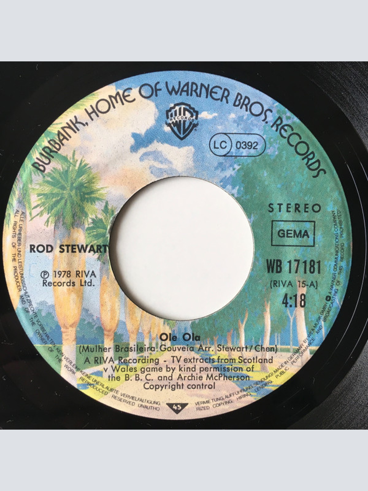 Vinyl / Rod Stewart - Ole Ola