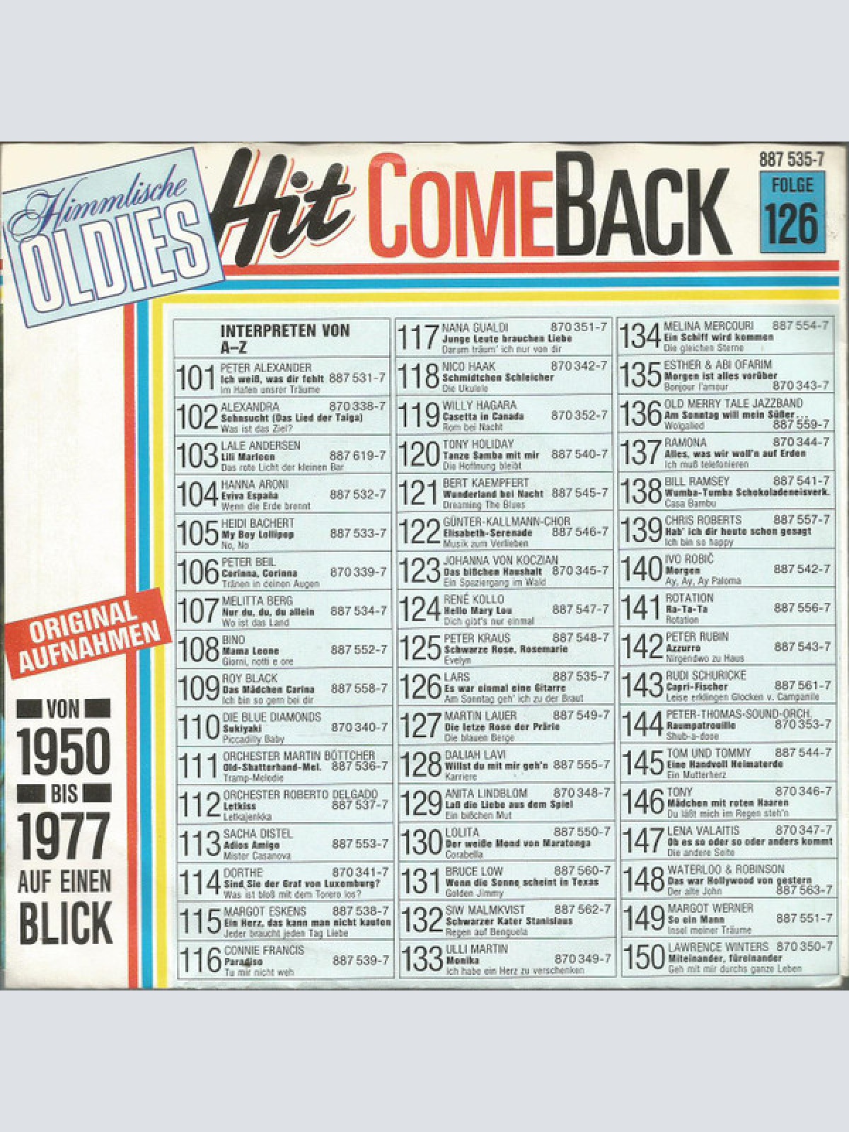 Vinyl / Lars* - Es War Einmal Eine Gitarre