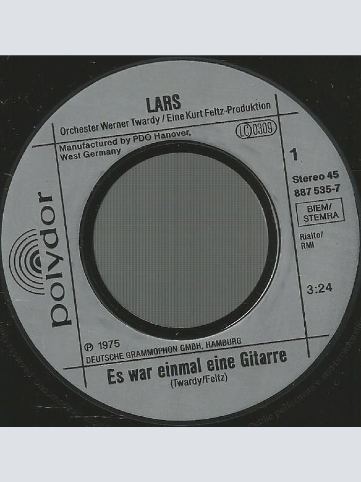 Vinyl / Lars* - Es War Einmal Eine Gitarre