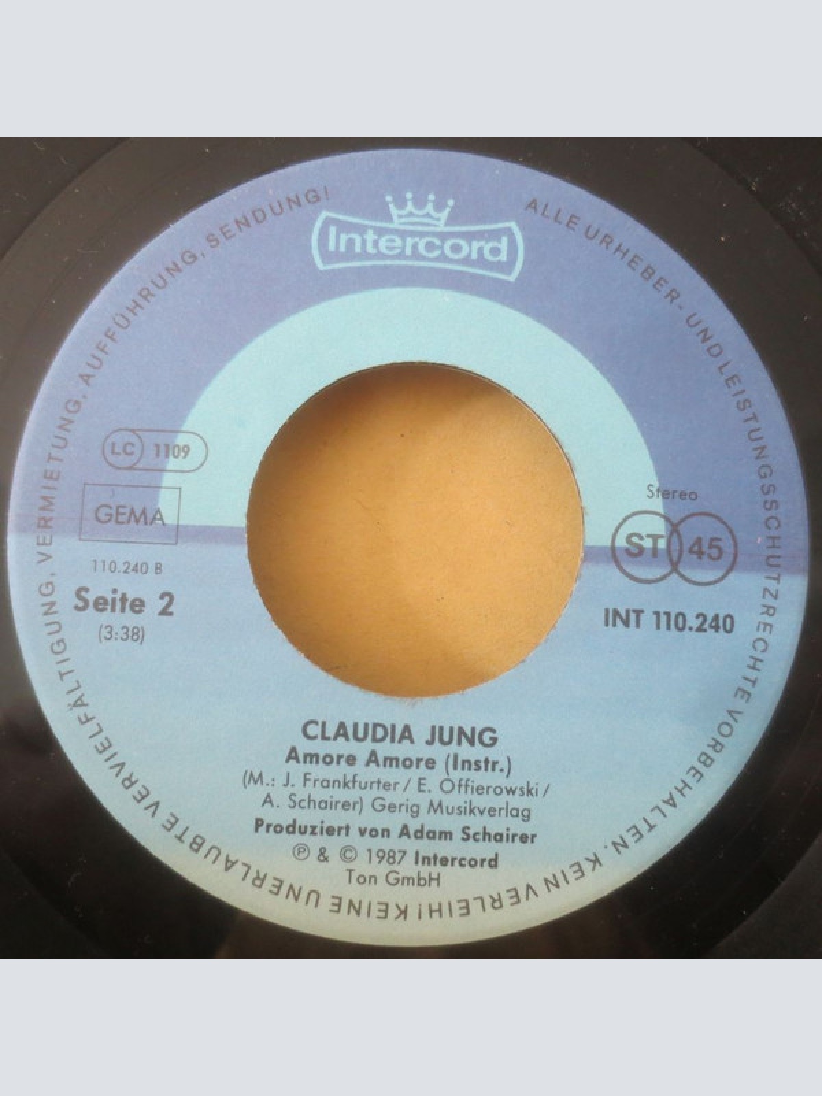 Vinyl / Claudia Jung - Amore Amore