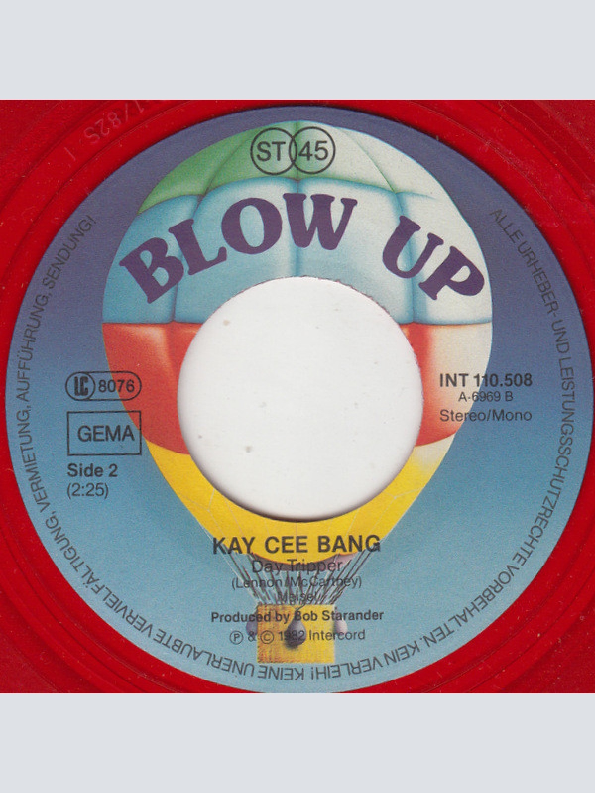 Vinyl / Kay Cee Bang - Let The Good Times Roll