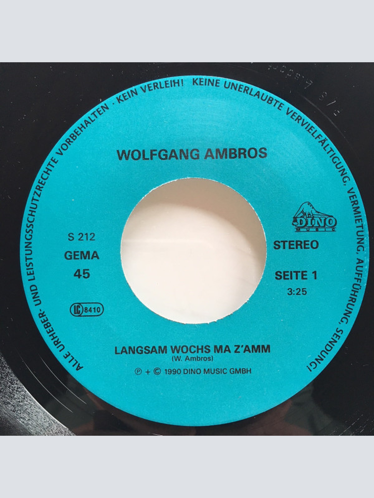 Vinyl / W. Ambros*, № 1* - Langsam Wochs Ma Z'amm