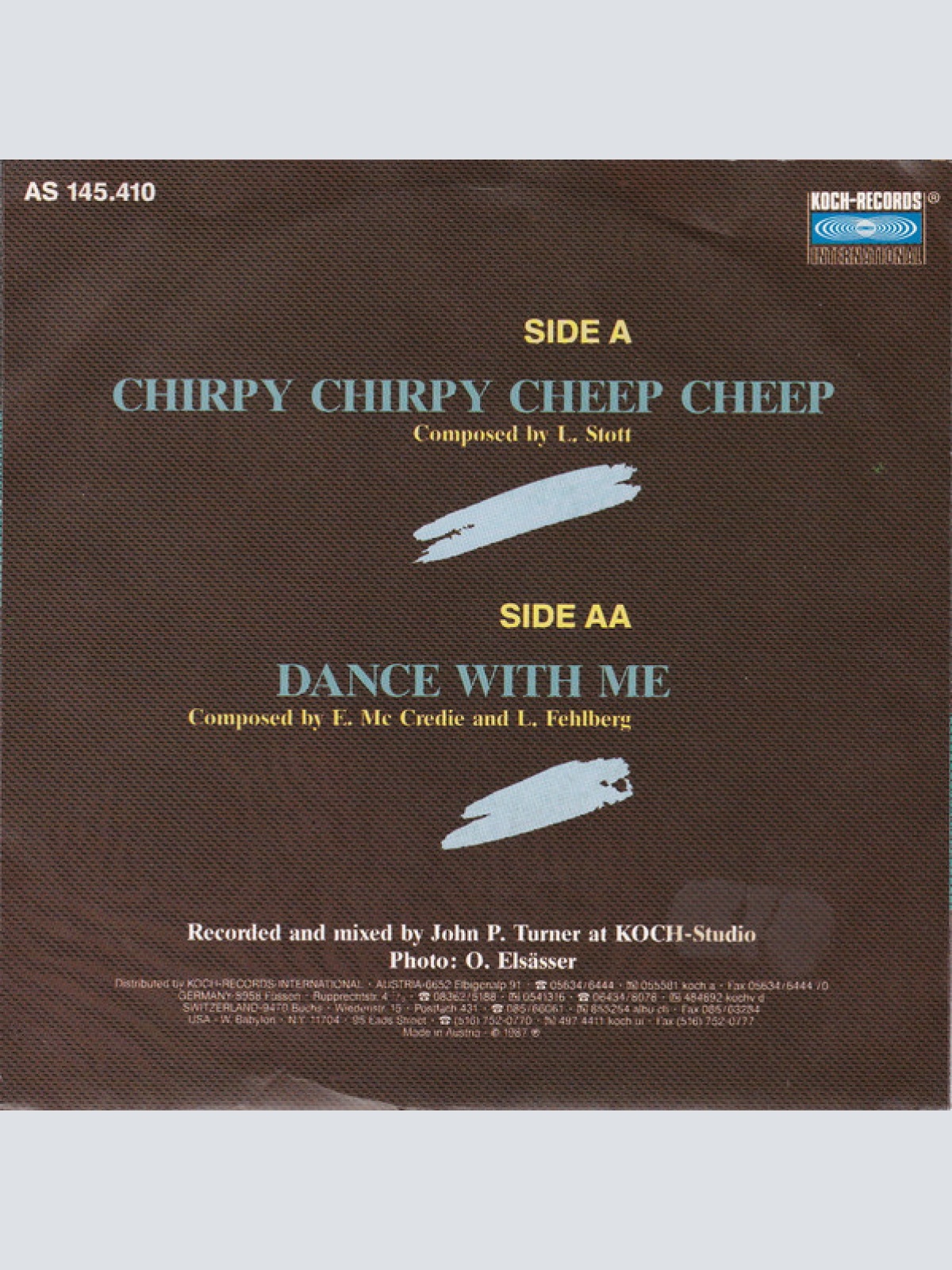 Vinyl / Middle Of The Road - Chirpy Chirpy Cheep Cheep