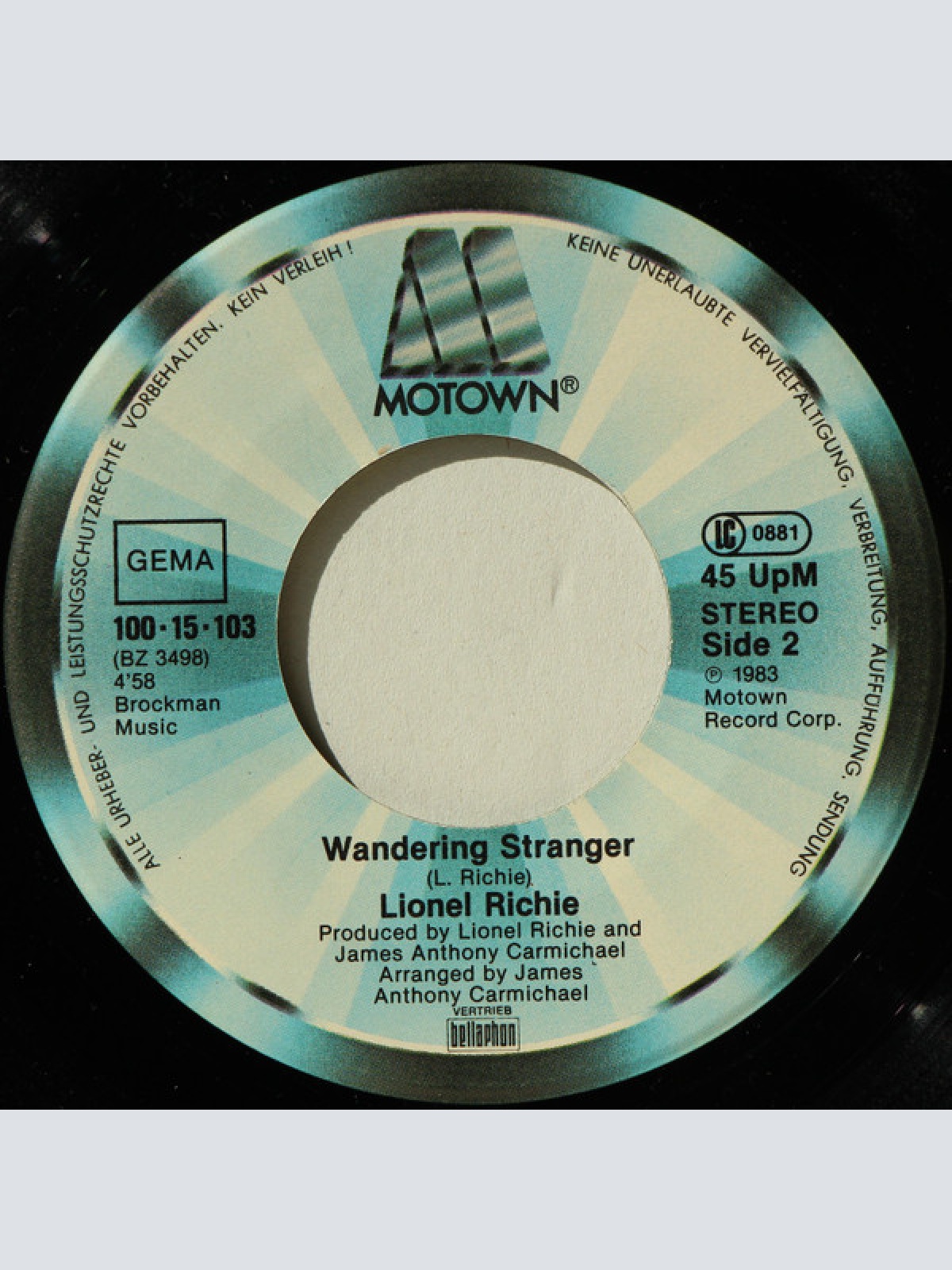 Vinyl / Lionel Richie - All Night Long (All Night)