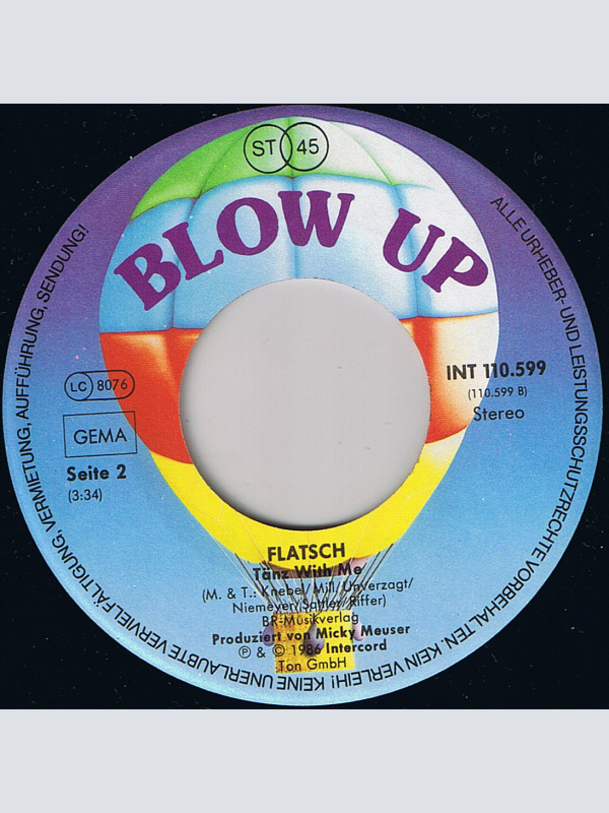 Vinyl / Flatsch* - Die Gute Alte Zeit