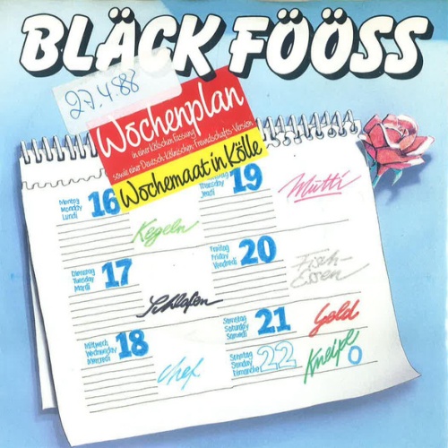 Vinyl / Bläck Fööss - Wochenplan