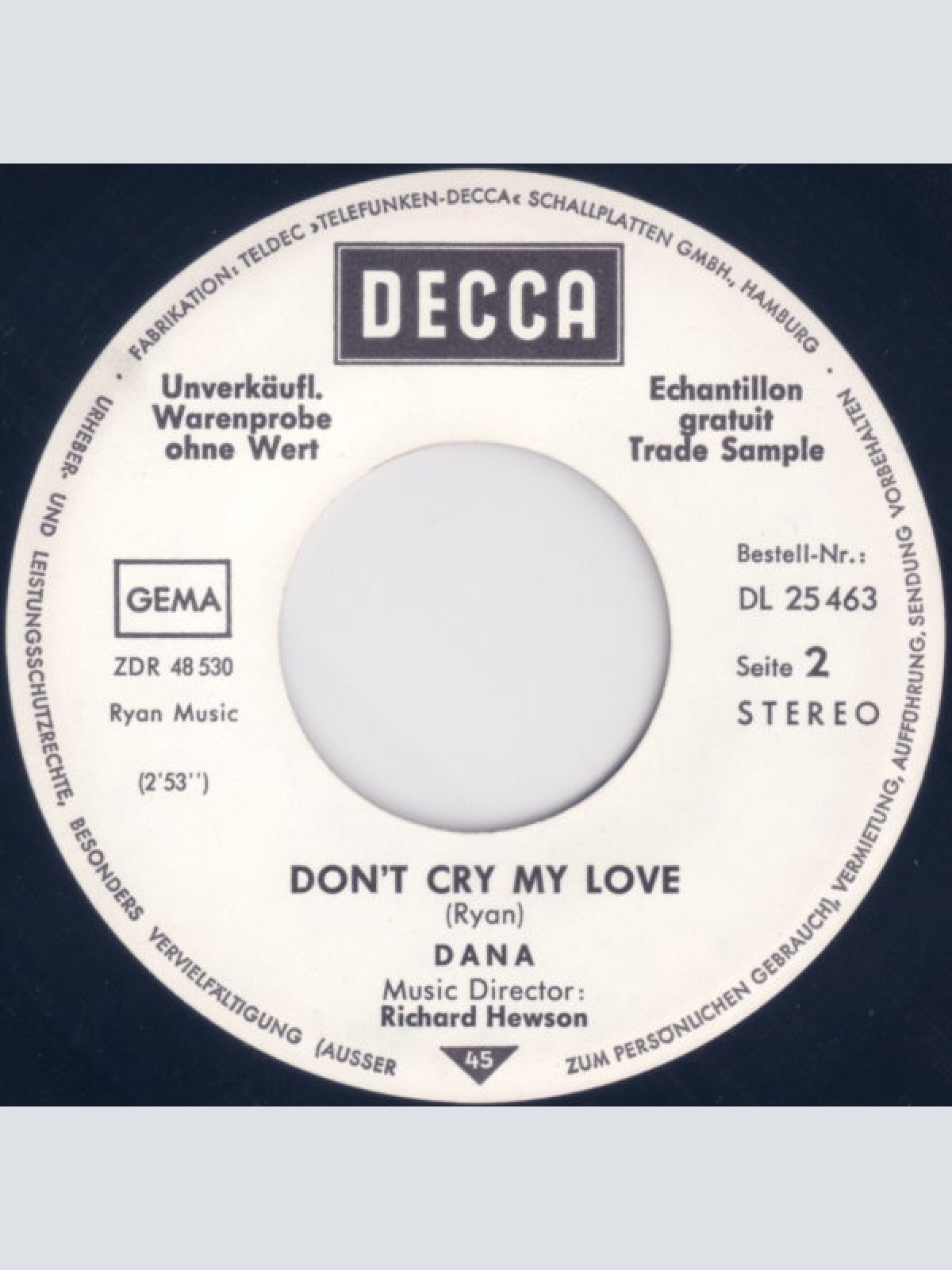 Vinyl / Dana (9) - Today