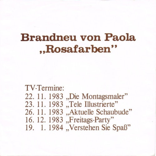 Vinyl / Paola (2) - Rosafarben