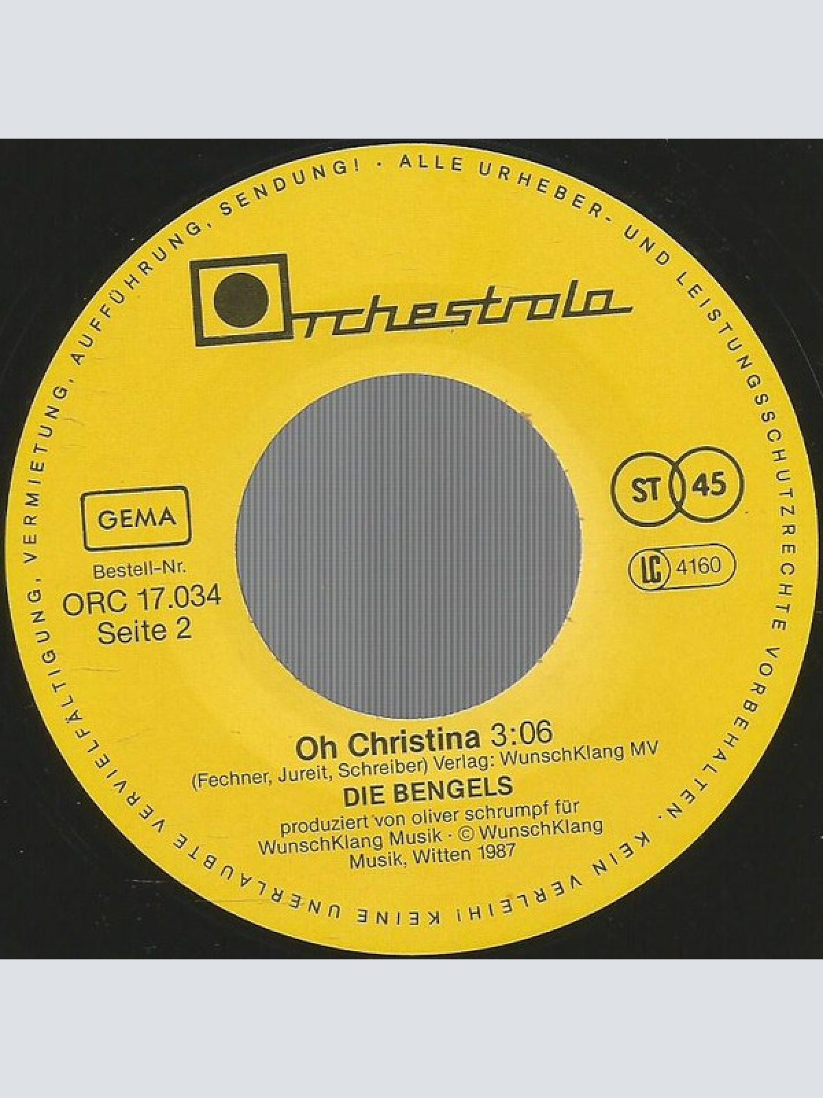 Vinyl / Die Bengels (2) - Schlaf Nicht Wieder Ein (Daydream Believer)