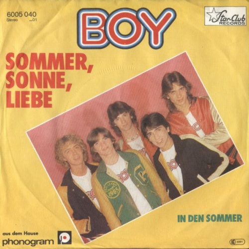Vinyl / Boy (20) - Sommer, Sonne, Liebe