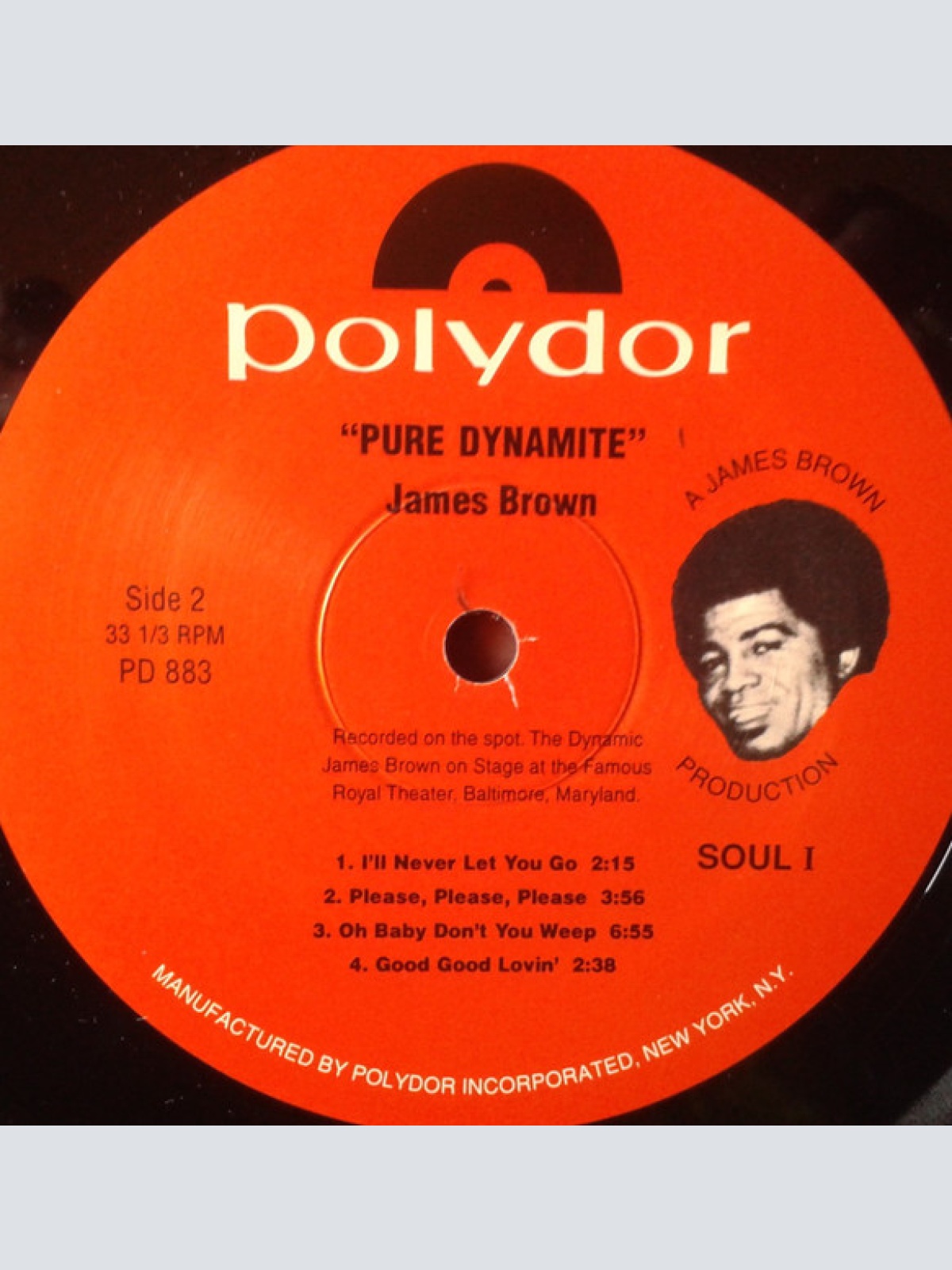 Vinyl / James Brown - Pure Dynamite!