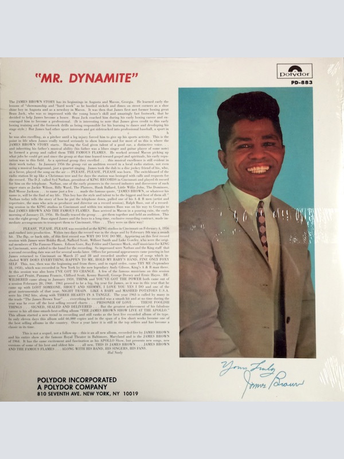 Vinyl / James Brown - Pure Dynamite!