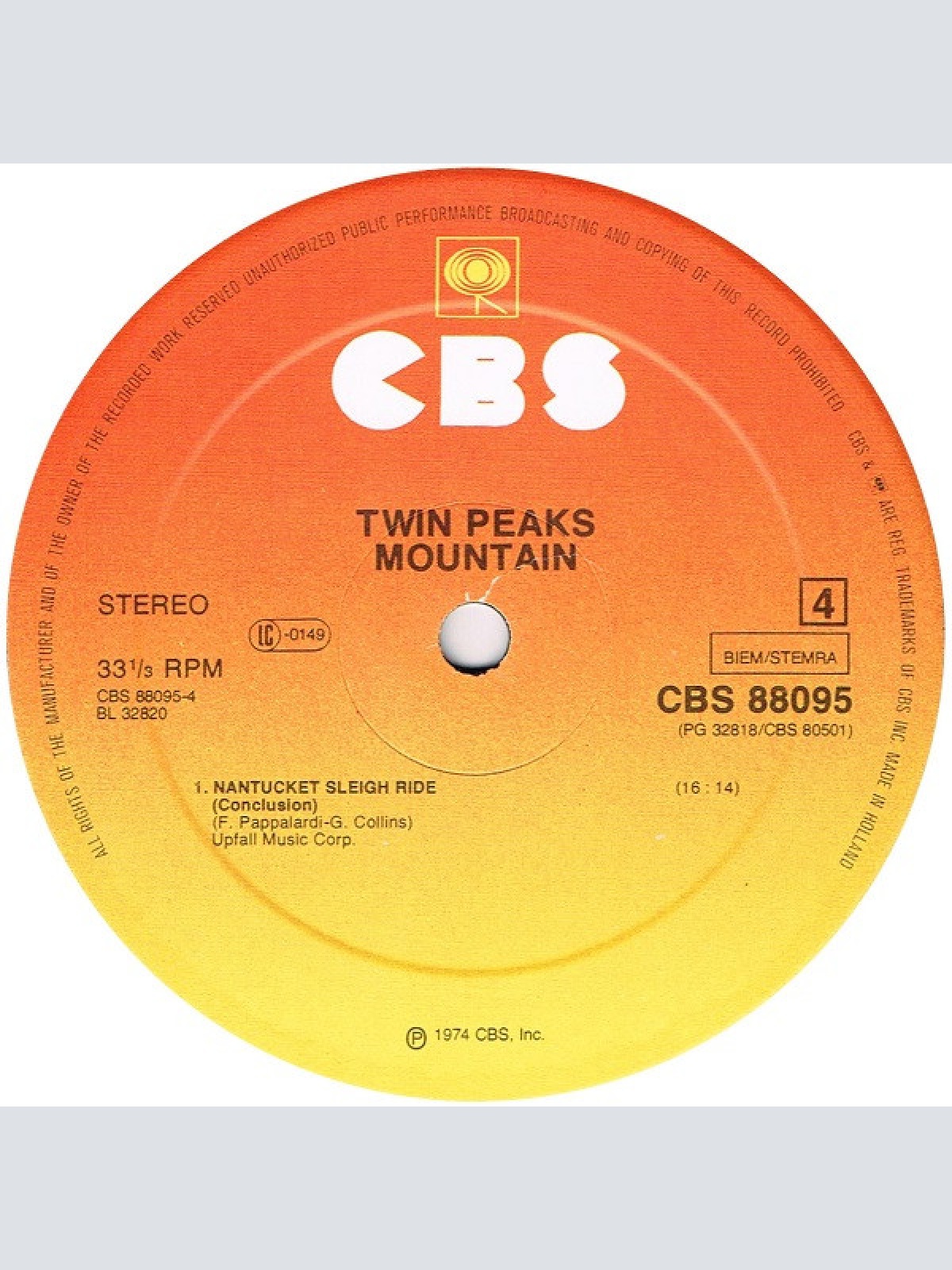 Vinyl / Mountain - Twin Peaks