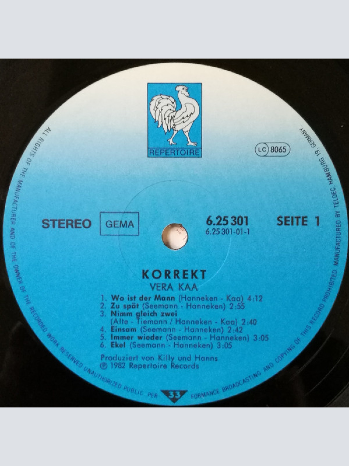 Vinyl / Vera Kaa - Korrekt