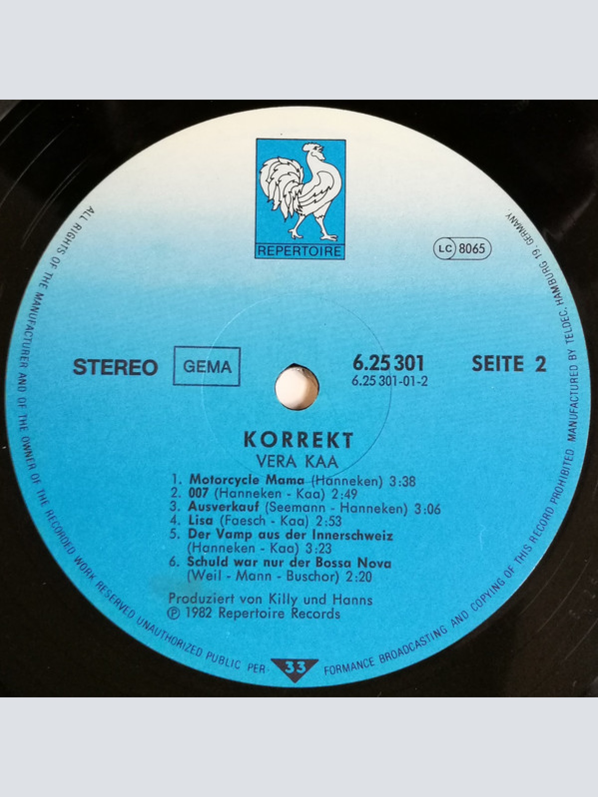 Vinyl / Vera Kaa - Korrekt