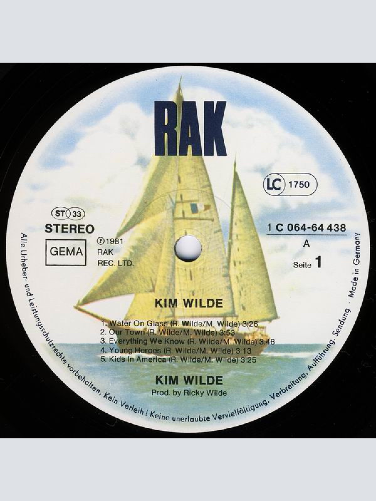Vinyl / Kim Wilde - Kim Wilde