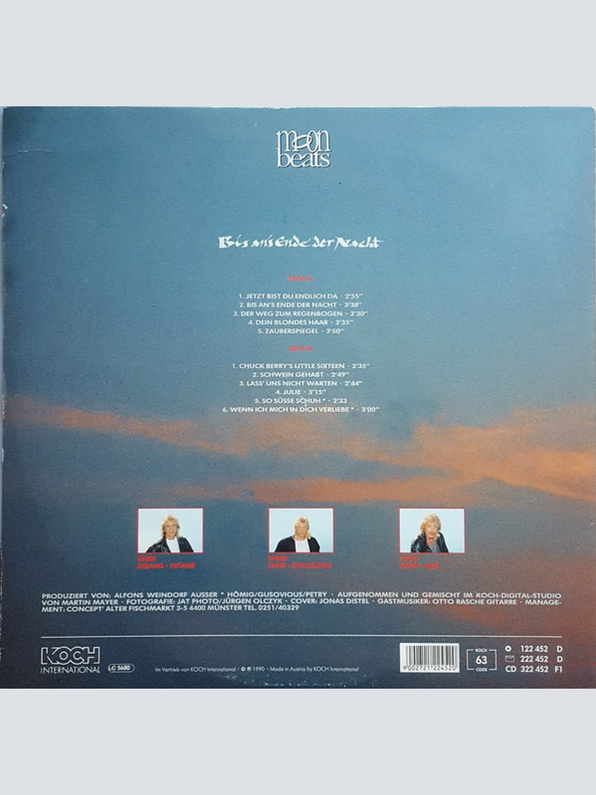 Vinyl / Moonbeats - Bis Ans Ende Der Nacht