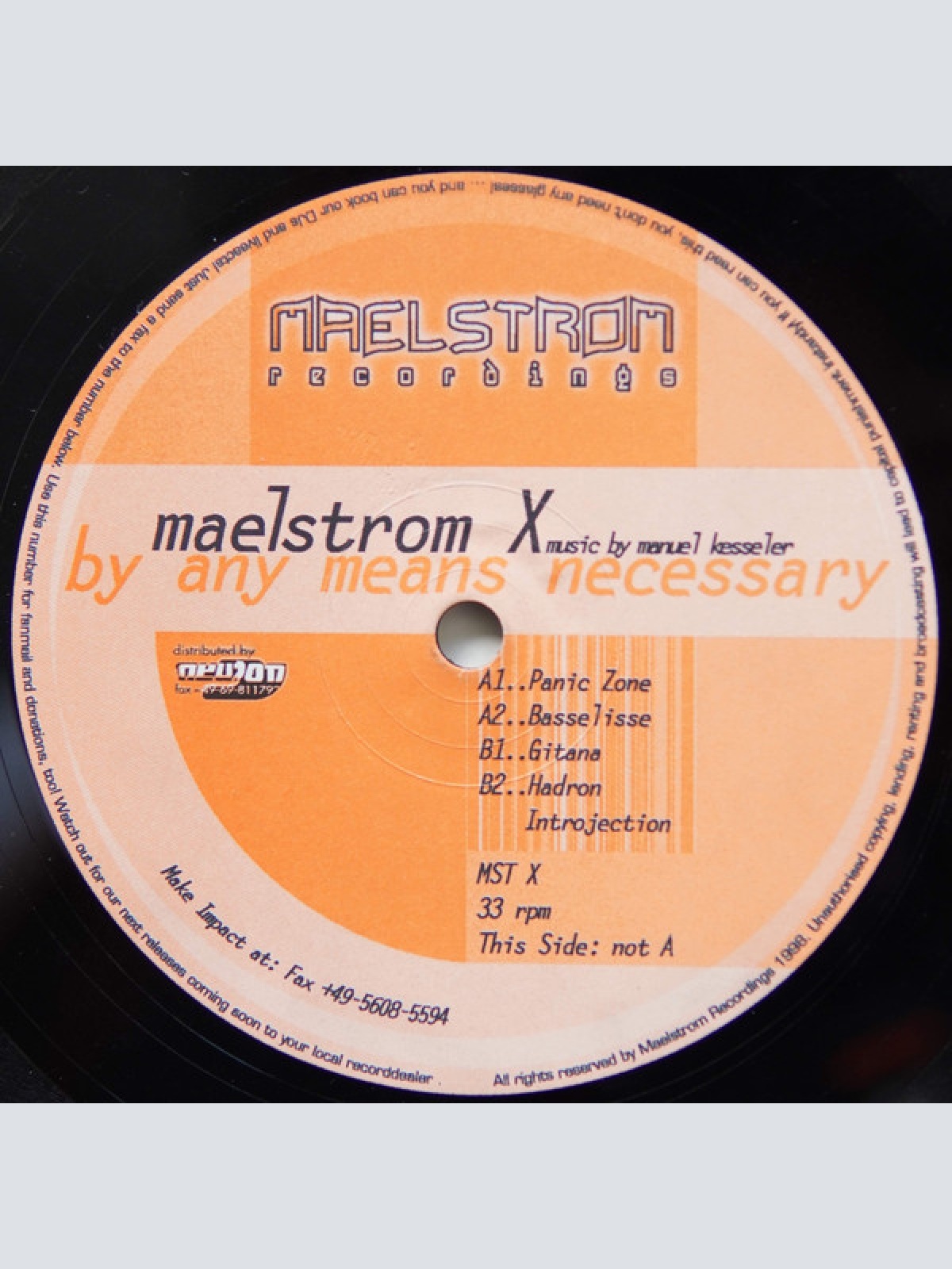 Vinyl / Manuel Kesseler* - By Any Means Necessary