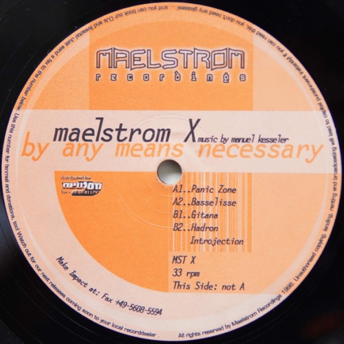 Vinyl / Manuel Kesseler* - By Any Means Necessary