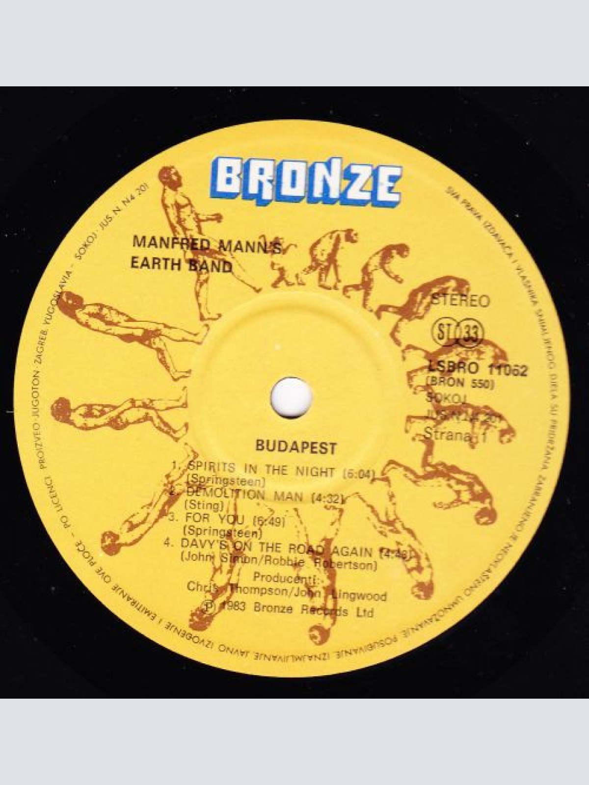 Vinyl / Manfred Mann's Earth Band - Budapest (Live)