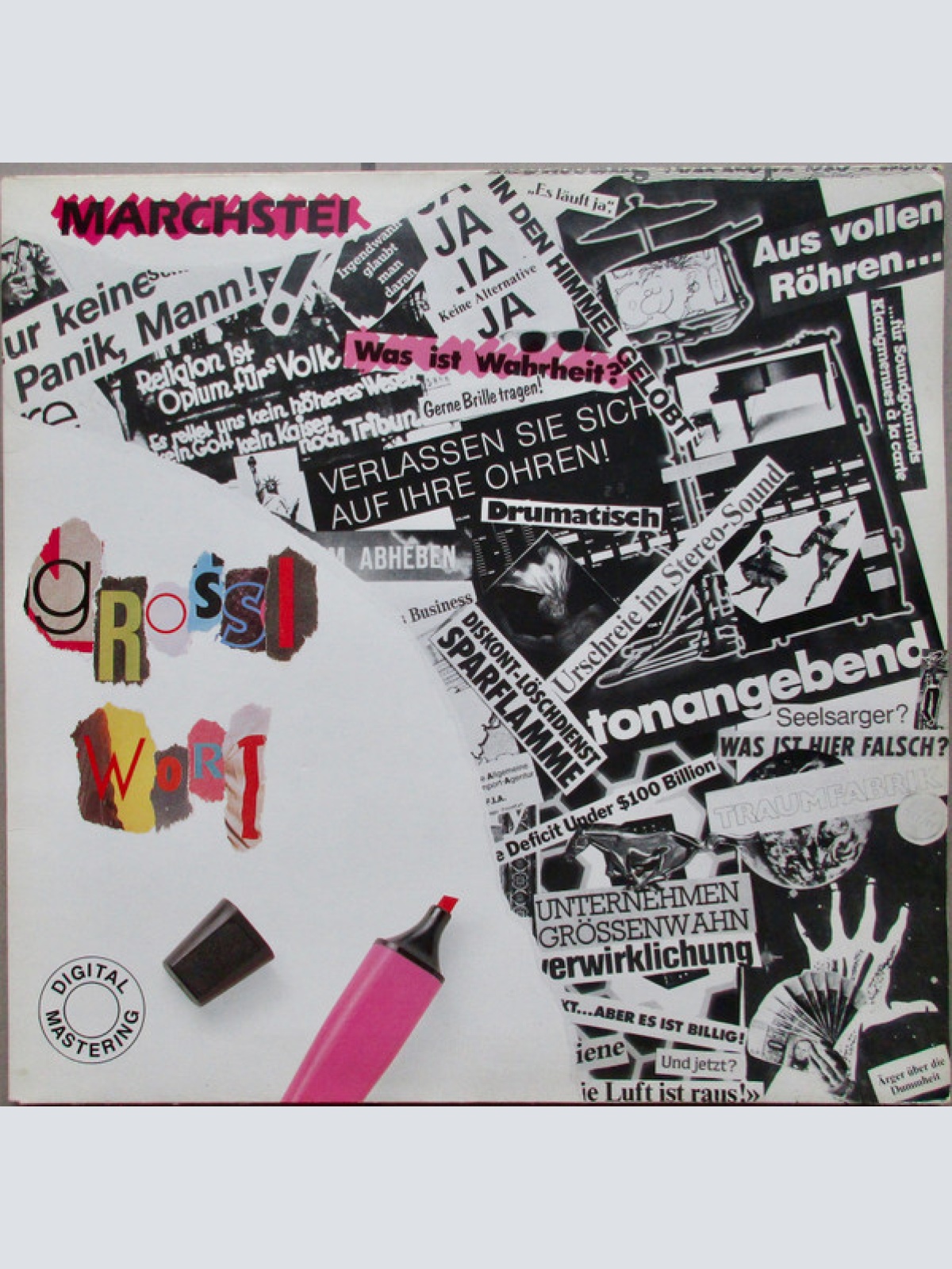 Vinyl / Marchstei - Grossi Wort