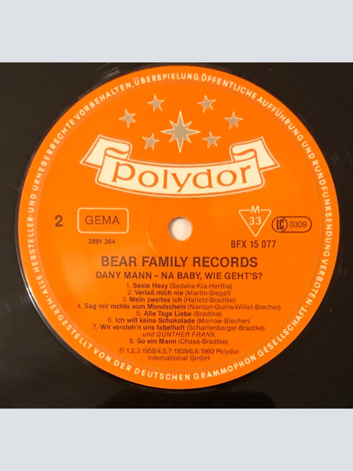 Vinyl / Danny Mann - Na Baby, Wie Geht's?