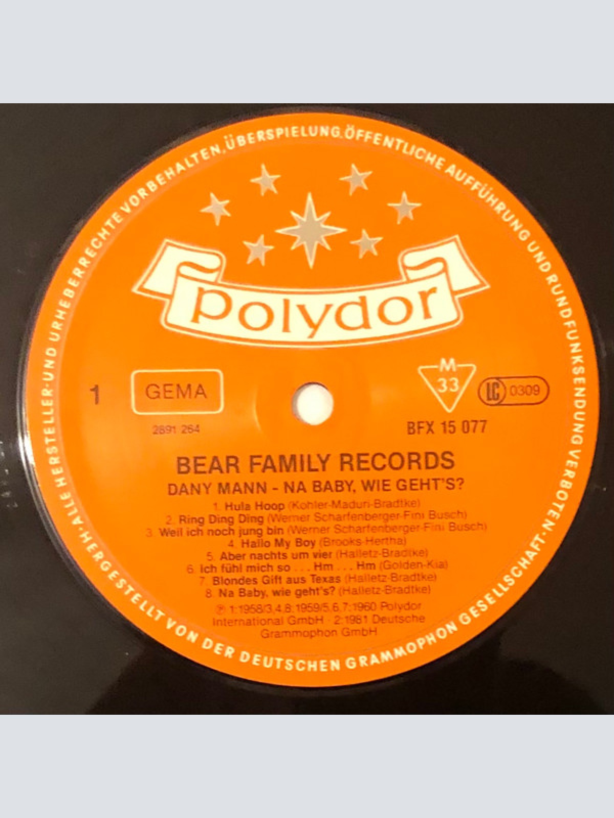 Vinyl / Danny Mann - Na Baby, Wie Geht's?