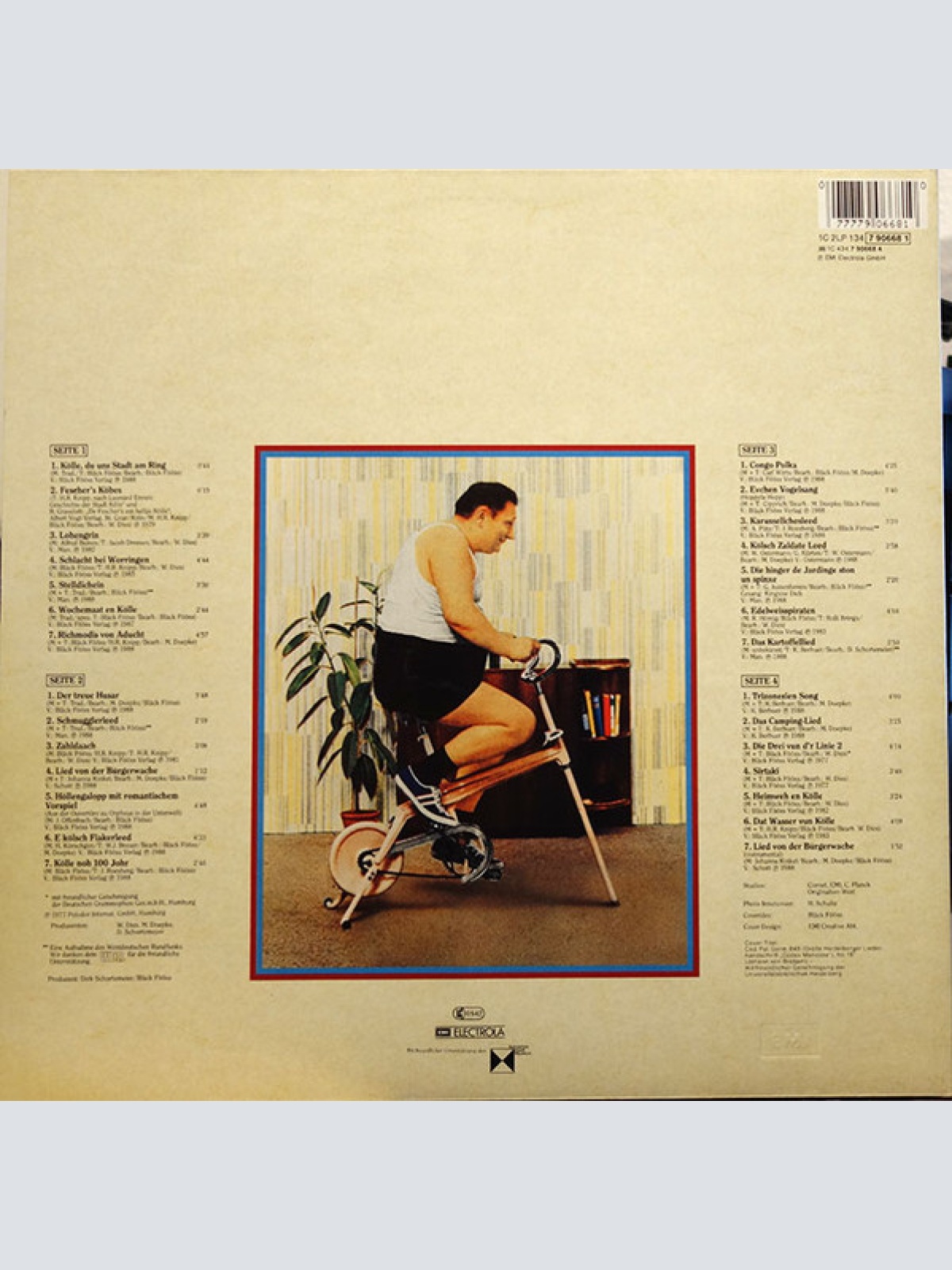 Vinyl / Bläck Fööss - Was Habst Du In Die Sack?