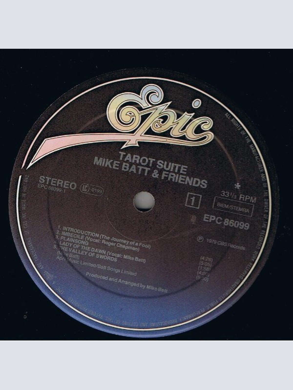 Vinyl / Mike Batt And Friends - Tarot Suite