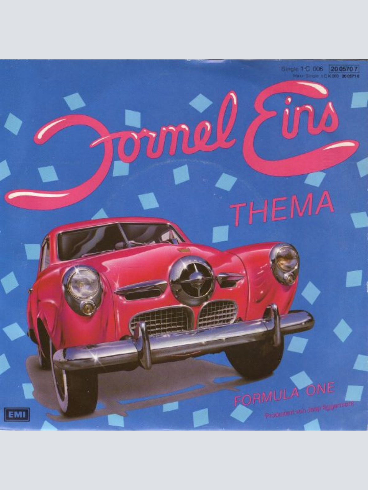 Vinyl / Jaap Eggermont - Formel Eins Thema / Formula One