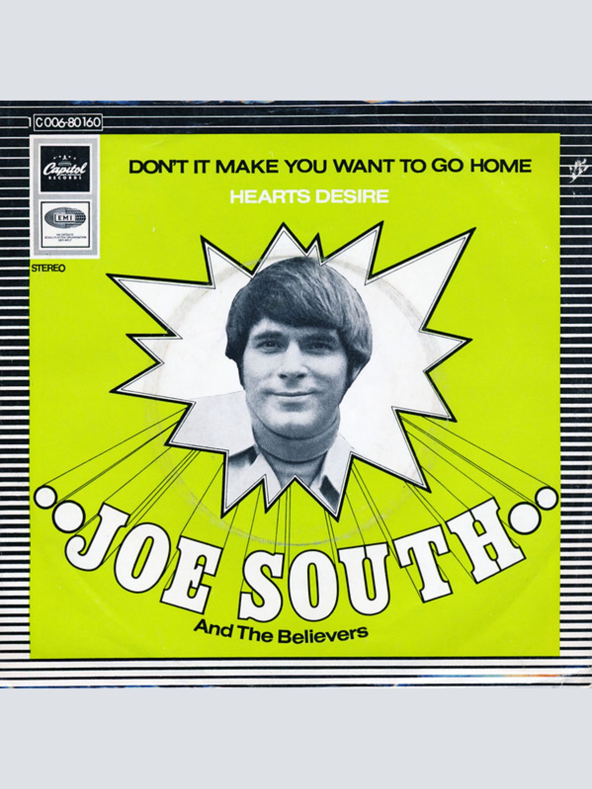 Vinyl / Joe South And The Believers - Don't It Make You Want To Go Home