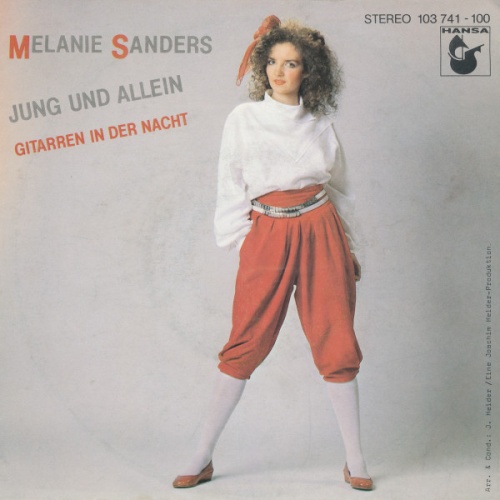 Vinyl / Melanie Sanders - Jung Und Allein