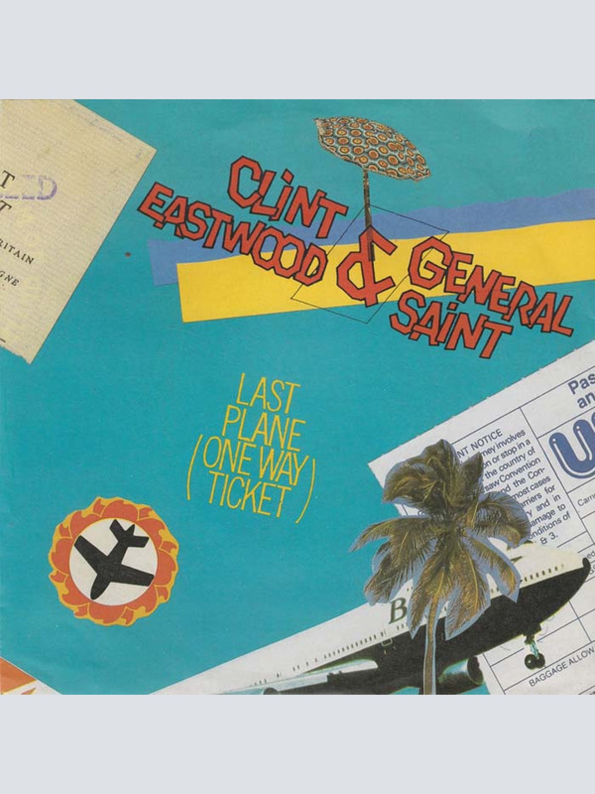 Vinyl / Clint Eastwood & General Saint* - Last Plane (One Way Ticket)