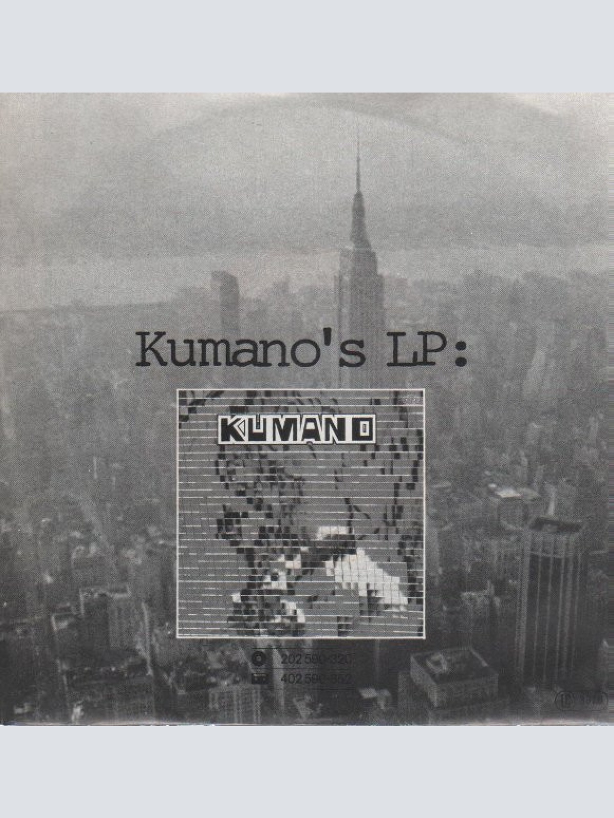 Vinyl / Kumano - I'll Cry For You