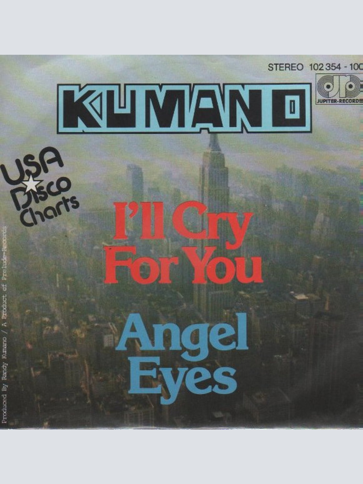 Vinyl / Kumano - I'll Cry For You