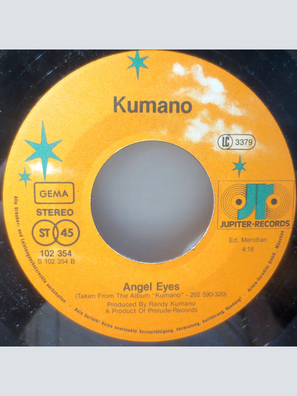 Vinyl / Kumano - I'll Cry For You