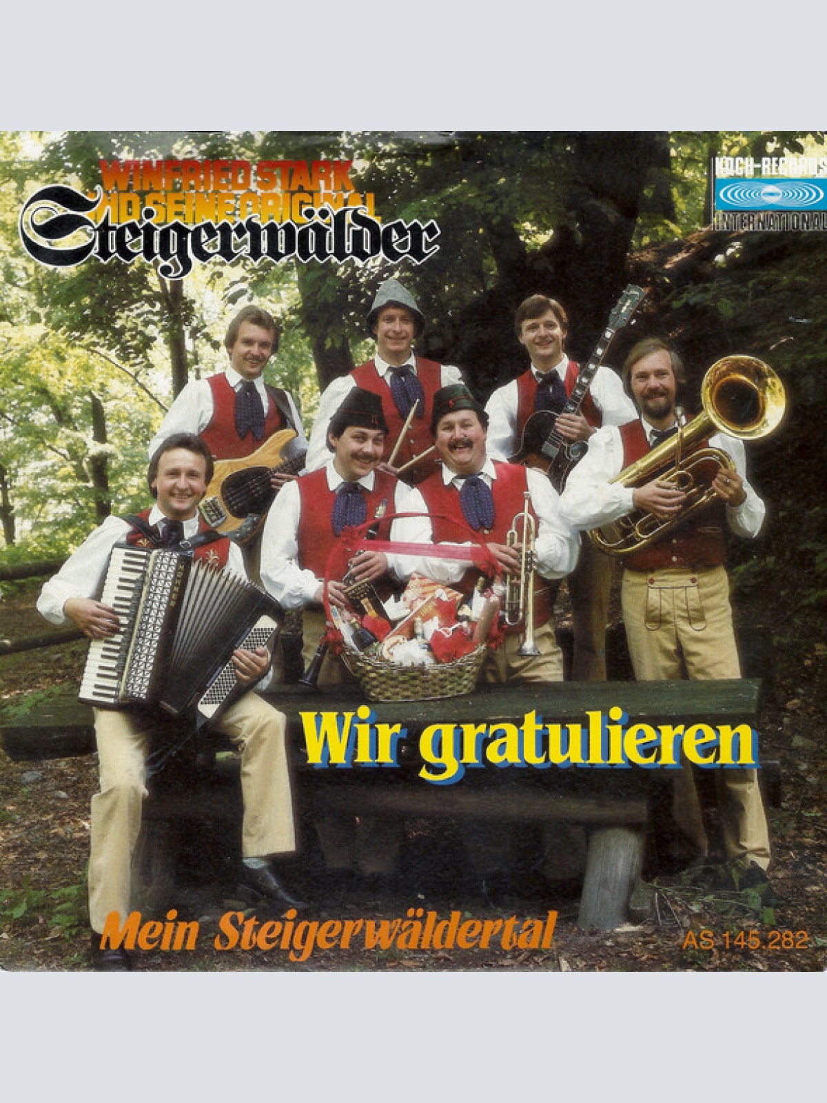 Vinyl / Winfried Stark Und Seine Original Steigerwälder - Wir Gratulieren
