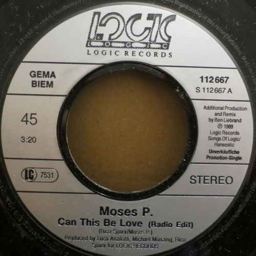 Vinyl / Moses P.* - Can This Be Love