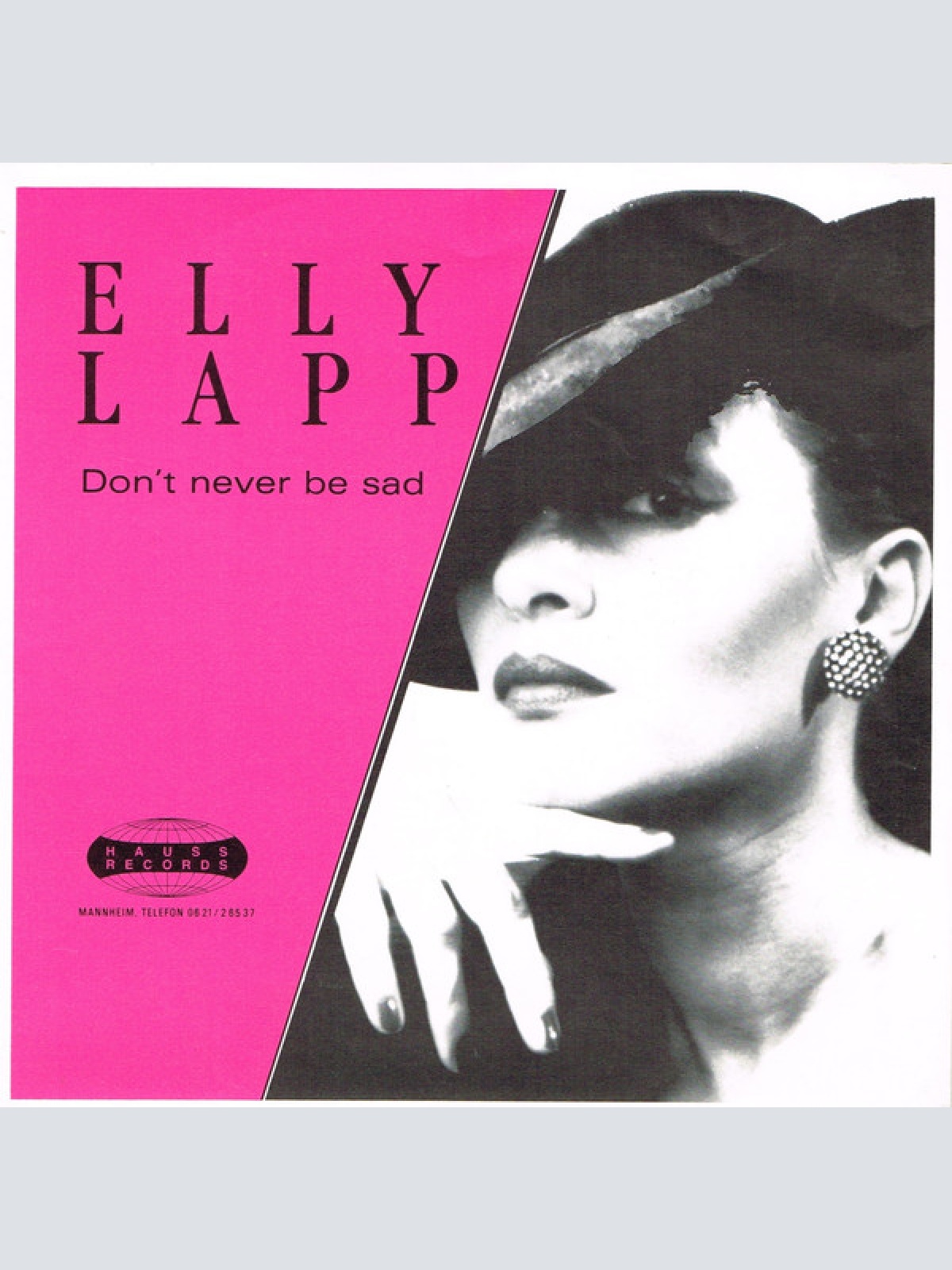 Vinyl / Elly Lapp - Don't Never Be Sad