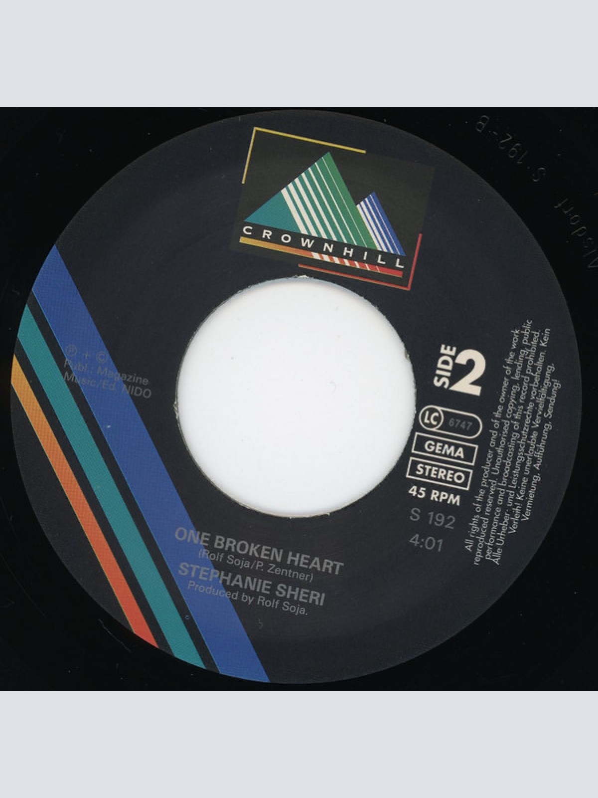 Vinyl / Stephanie Sheri - Hold On