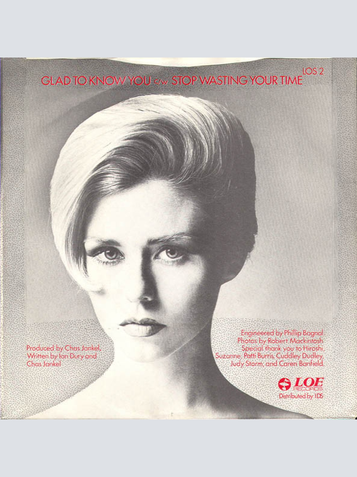 Vinyl / Kitty* - Glad To Know You